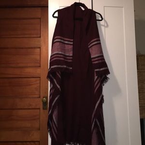 Francesca’s Calf-Length Vest